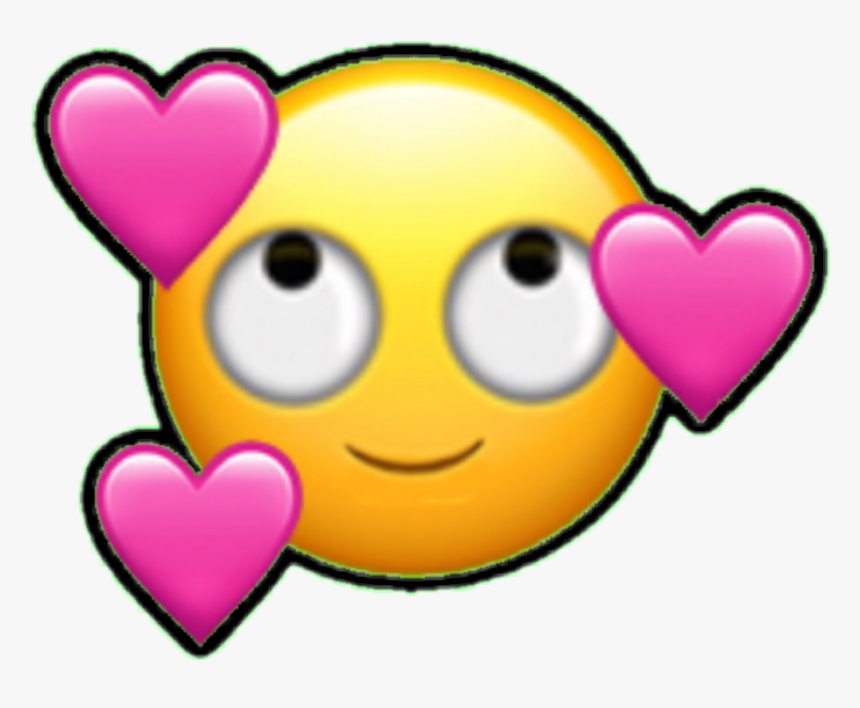 Emoji De Enamorado Png - Falling In Love Emoji