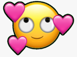 Emoji De Enamorado Png - Falling In Love Emoji