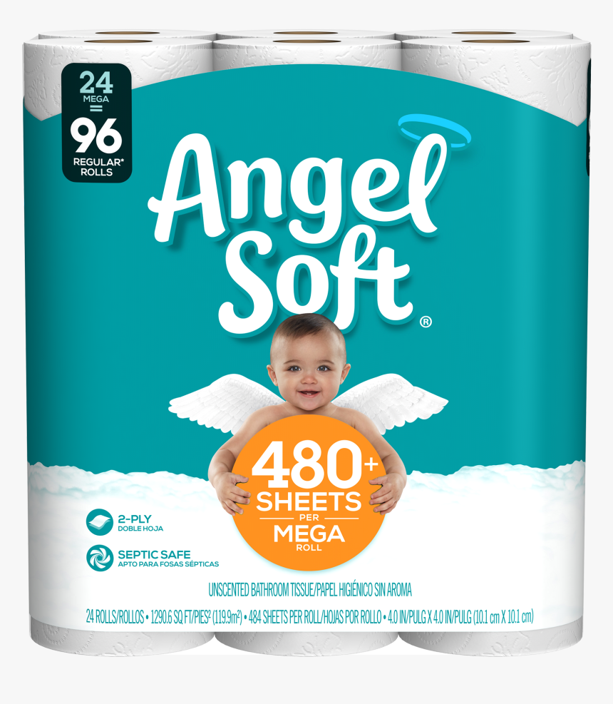 Angel Soft Toilet Paper 12 Mega 