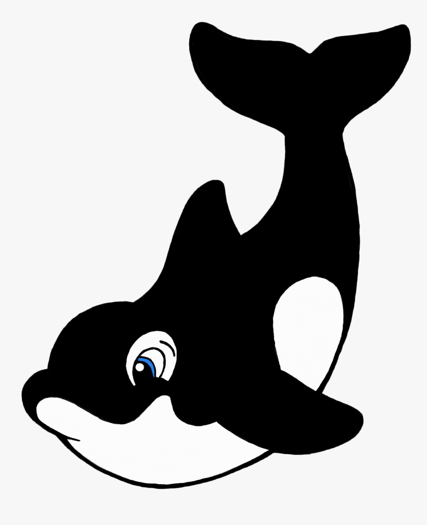 Whale Black And White Cartoon Killer Whale Free Download - Killer Whale Cartoon Drawing