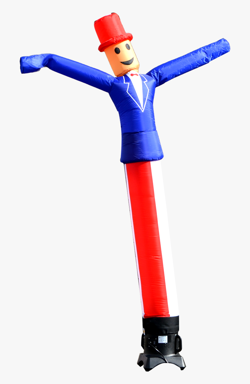 Transparent Uncle Sam Png Full Body - Inflatable Tube Man Png