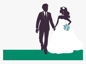Bride And Groom - Marriage Couples Image Png