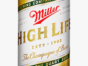 Miller High Life Beer 32 Oz Can - Miller High Life
