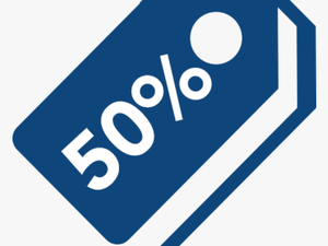 50% Off Png Blue