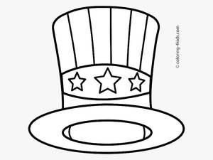 Pilgrim Hat X Drawing At Free For Personal Use Boy - American Hat Coloring Page