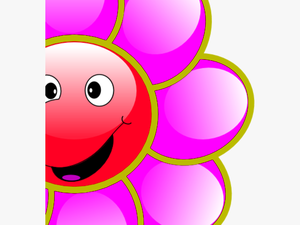 Smiling Flowers Clipart - Smiling Flowers Clip Art