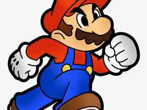 Transparent Mario Run Png - Super Mario World Drawing