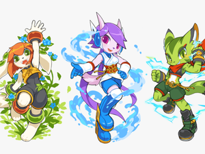 Promo Art In Freedom Planet 2 To Compare - Lilac Freedom Planet 2