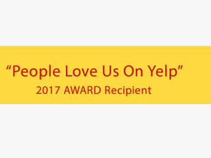 Yelp 2017 Award For Napa Electrician Mel Electric Inc - Orange