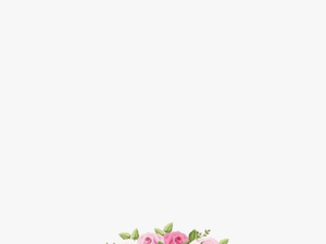 Flower Pink Rose Vector Clipart 