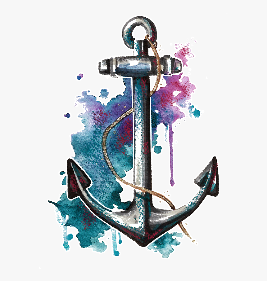 Clipart Anchor Watercolor - Anch