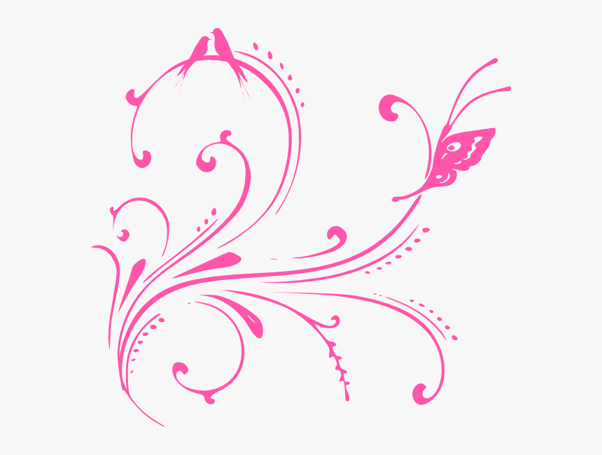 Vector Pink Butterfly Png