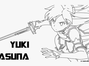 Best Kirito And Asuna Coloring Pages Sword Art Online - Sword Art Online No Color