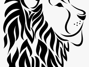 Coloring Clipart Lion - Scroll Saw Lion Pattern