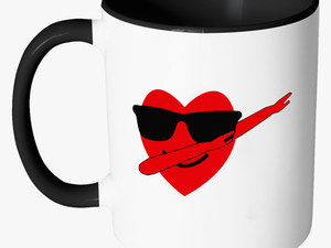 Heart Emoji Dabbing For Valentine S Day Mugs Accent - Im A Cunt Mug