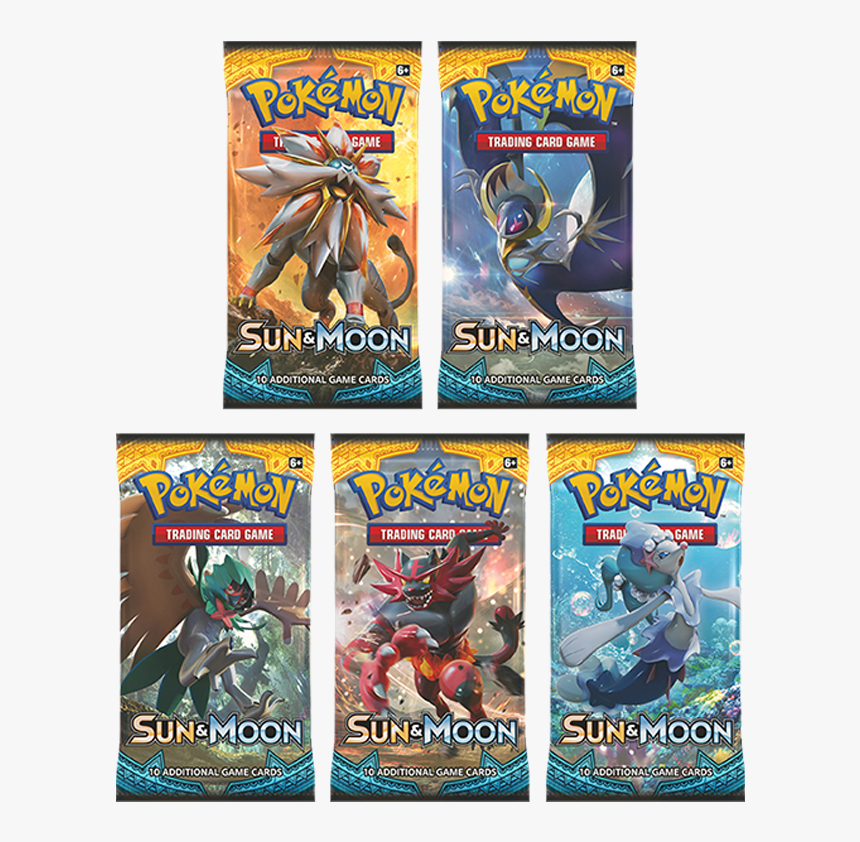 Pokemon Sun And Moon Booster Packs