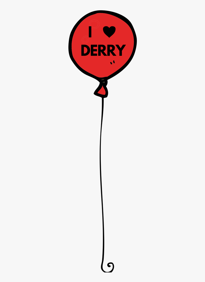 Constant Readers Balloon - Love Derry Balloon Transparent