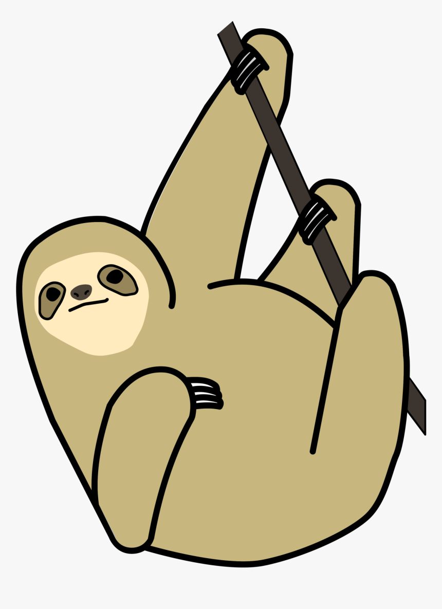 Baby Sloth Png - Clipart Sloth Transparent Background