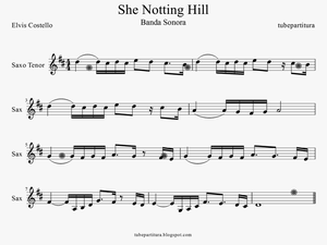 Sheet Music For Tenor Saxophone She By Elvis Costello - Brave Enough Lindsey Stirling Sheet Music