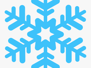 Simple Snowflake Transparent Background