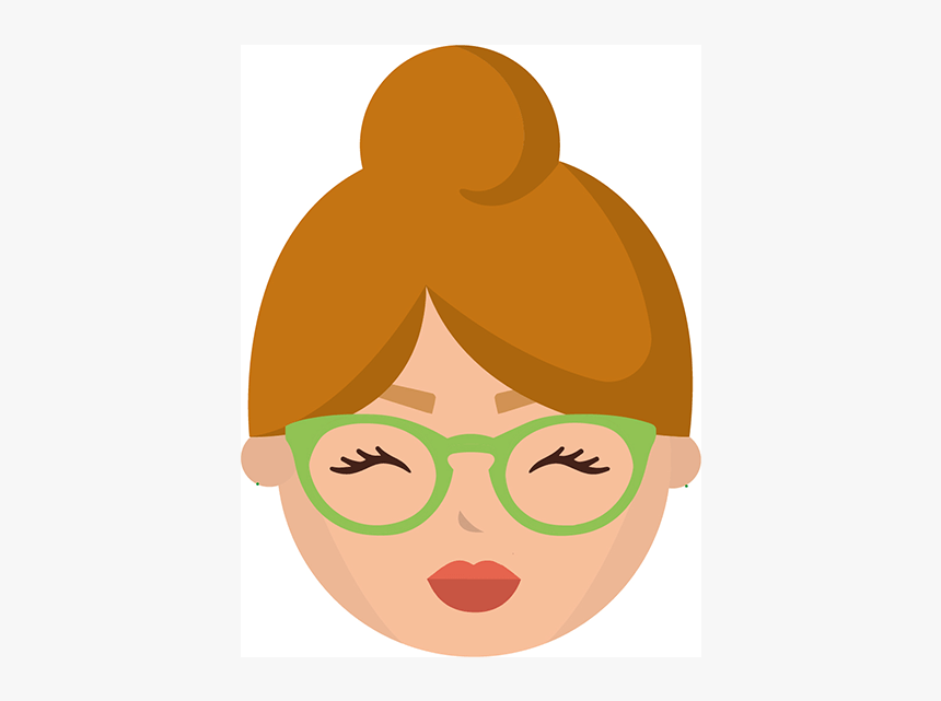 Face With Glasses Clipart