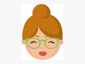 Face With Glasses Clipart