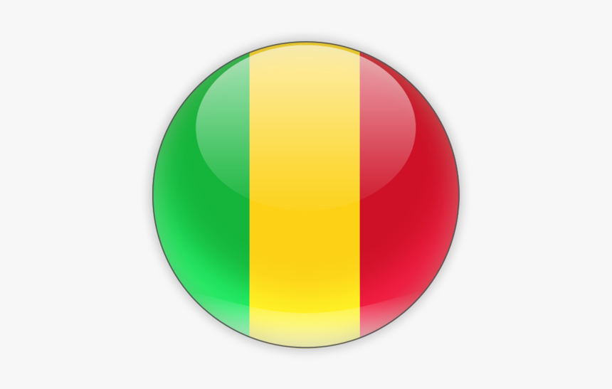 Mali Round Flag Png