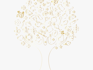 Tree Gold Computer Icons Abstract - Tree Outline No Background