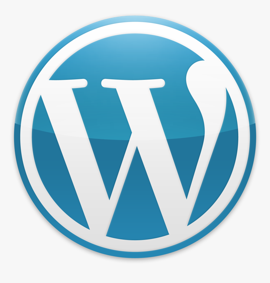 Wordpress Blue Logo - Vector Wordpress Logo Png