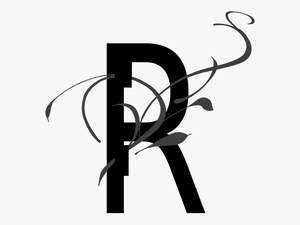 Letter Clip Art At Clker Com Vector - Letter R Calligraphy Png