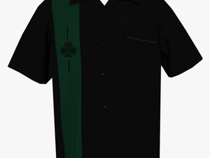 Bowling Shirts Green And Black
