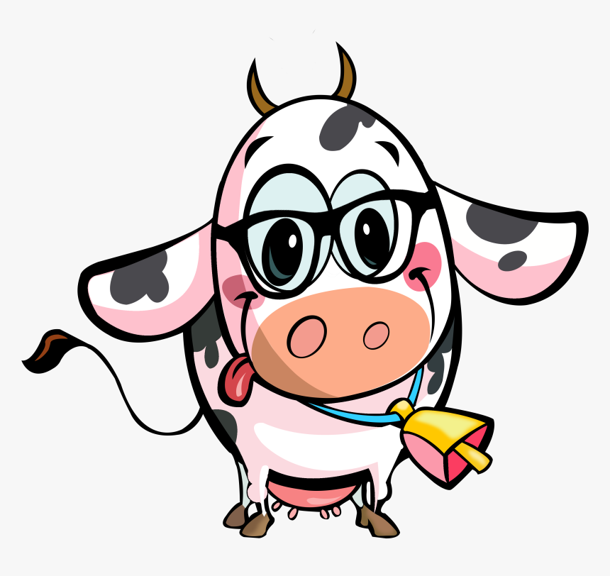 Baby Cow Cartoon Clipart 