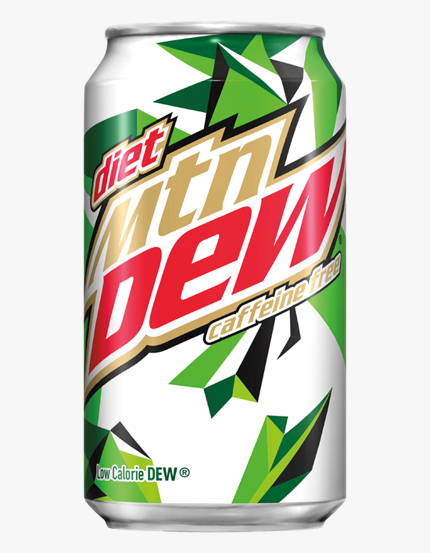 Mountain Dew Can Png - Caffeine Free Diet Mountain Dew