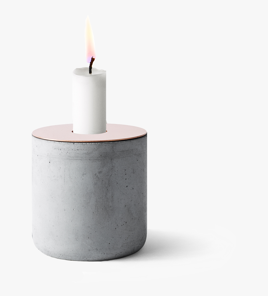 Chunk Of Concrete Candleholder - Unity Candle