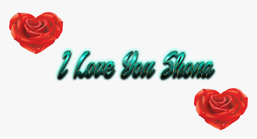 I Love You Shona Name Png - Love