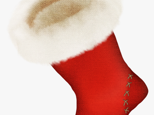 Stockings Socks Transprent Png Free Download Fur - Christmas Stocking