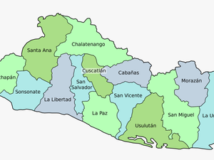 Nombres De Los Departamentos De El Salvador