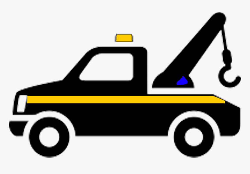 Clipart Tow Truck Towing A Car V