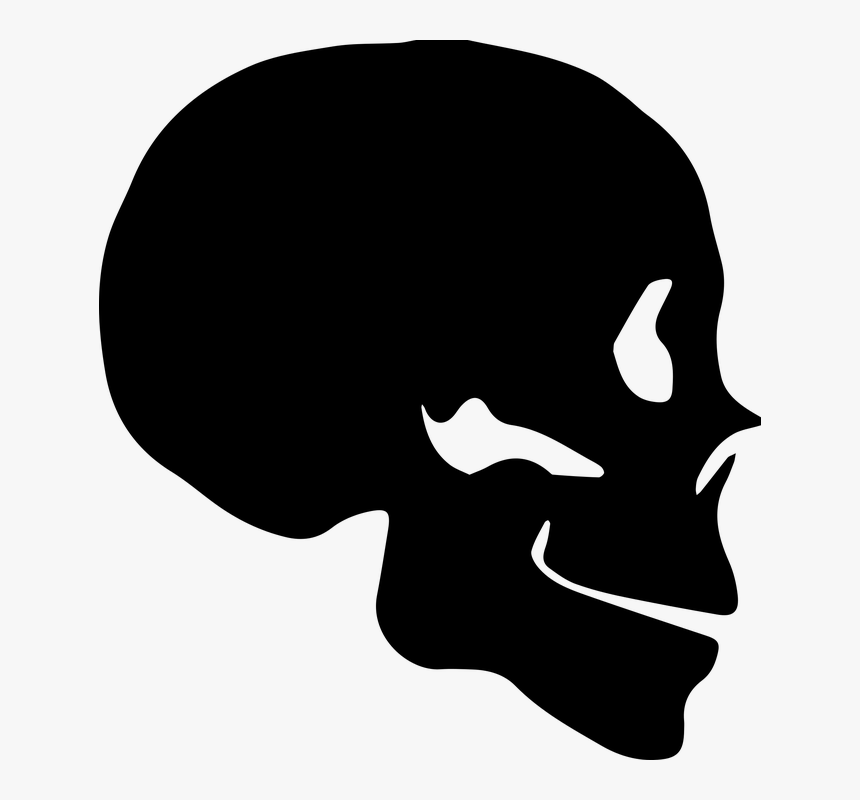 Skull Silhouette Transparent