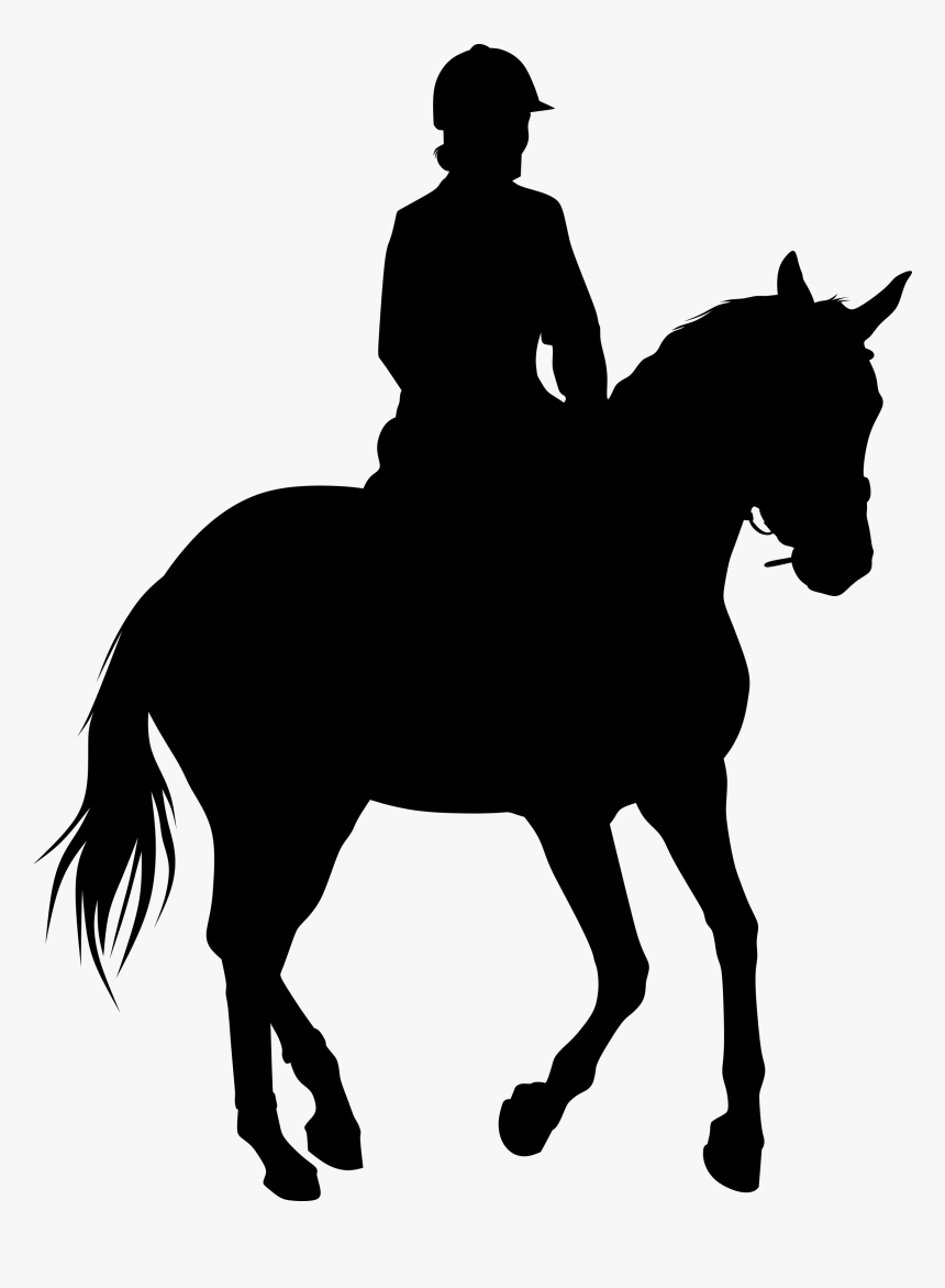 Equestrian Statue Silhouette Horse - Bull Rider Silhouette Png