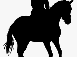 Equestrian Statue Silhouette Horse - Bull Rider Silhouette Png