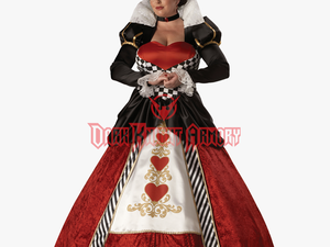 Transparent Queen Of Hearts Card Png - Womens Costume Size 18