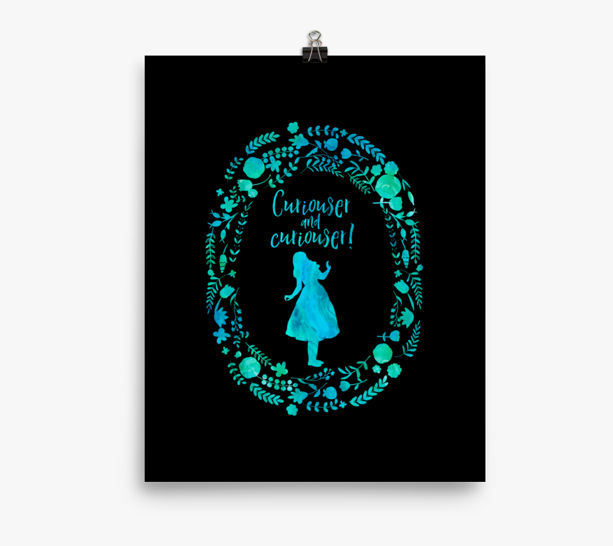 Curiouser And Curiouser Alice In Wonderland Quote Art - Alice In Wonderland Cat We Re All Mad Here
