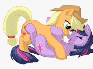 Twilight Sparkle Pony Rarity Cartoon Mammal Vertebrate - My Little Pony Twilight And Applejack
