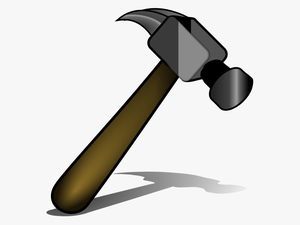 Hammer Svg Clip Arts - Tools Carpenter Clipart