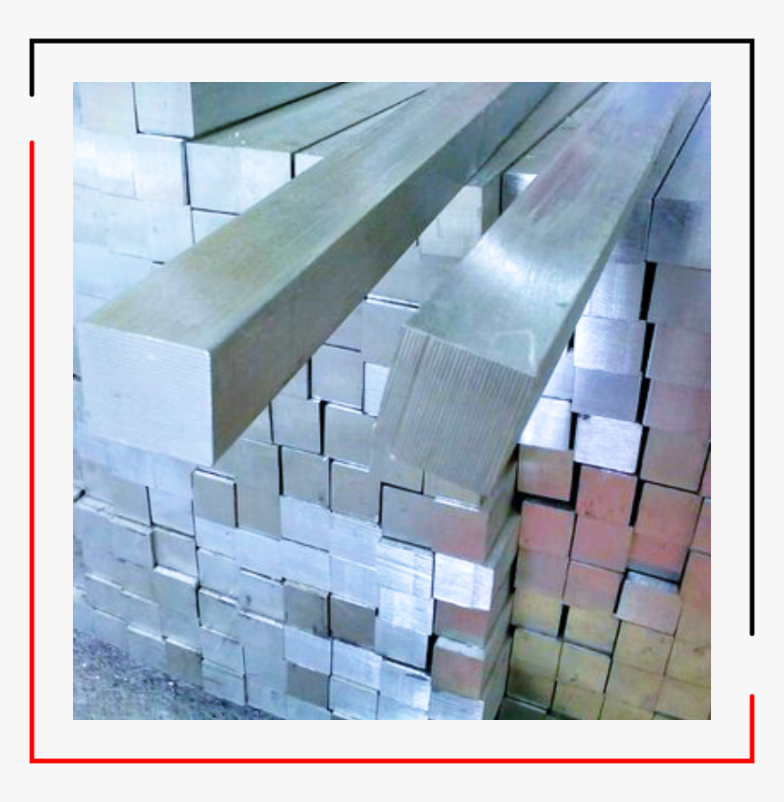 Stainless Steel Bright Square Ba