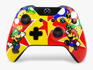Custom Xbox Controller Mario