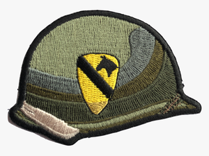 1st Cavalry Division Helmet Patch - 1st Cavalry Division