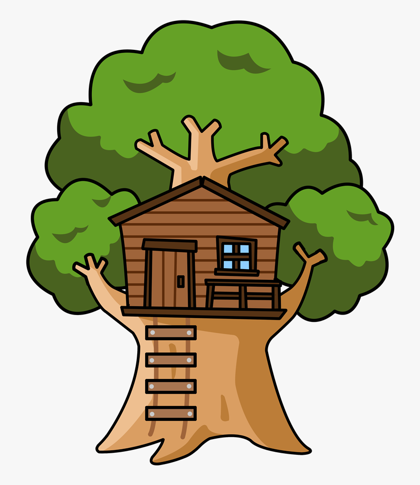 Small Trees Png - Clip Art Tree House