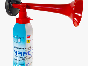 Transparent Vuvuzela Png - Marco Hand Held Air Horn